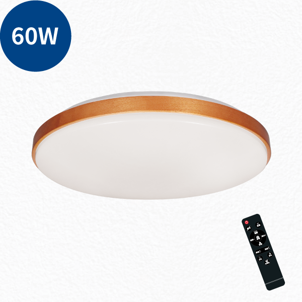 LED Oxylos Ceiling Light 60W (Maple)